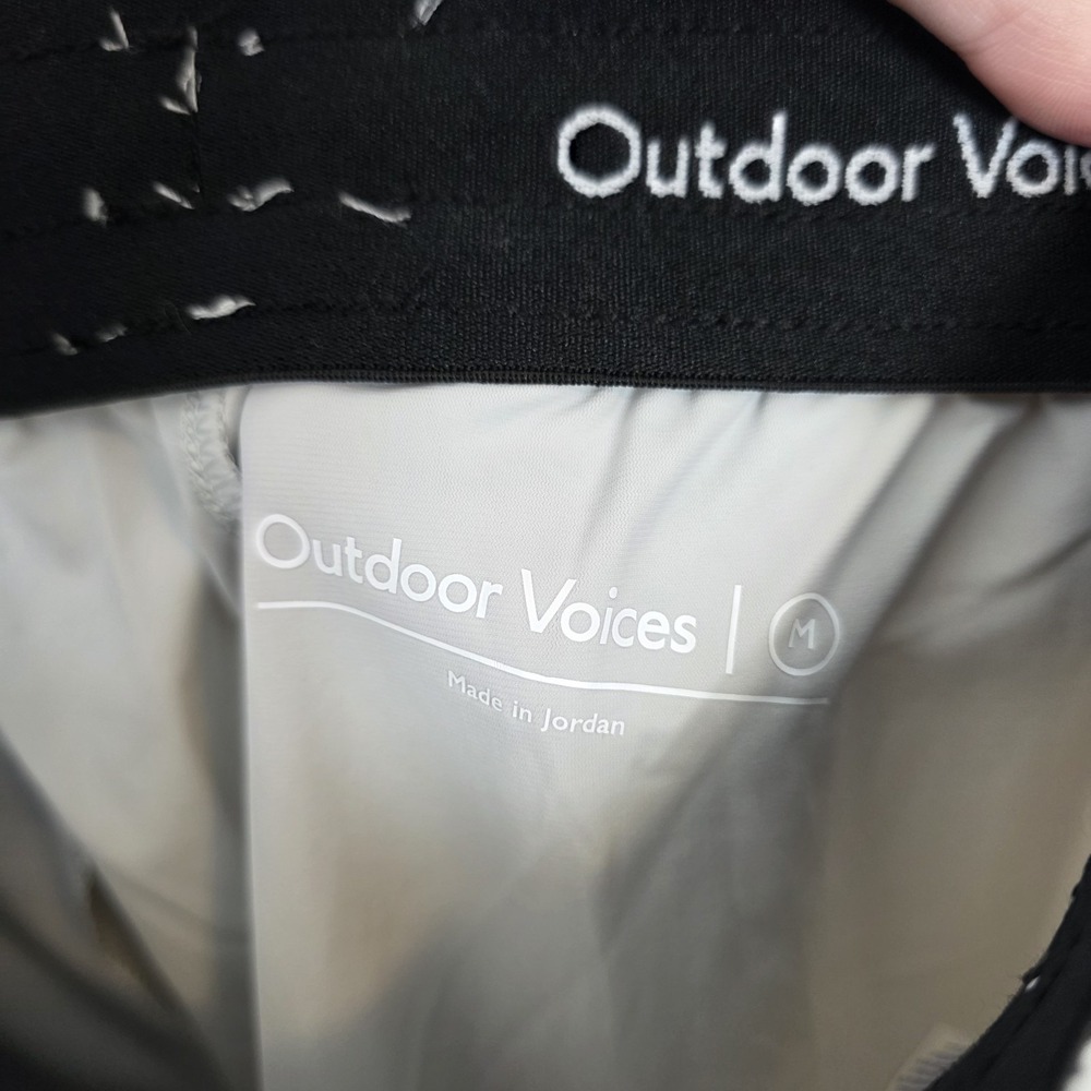 Outdoor Voices Men's Gray Hiflex Elastic Waist Sporty Athleisure Pull On Pants M - Picture 5 of 9